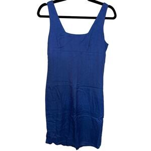Isabel Ardee Petites by Moti Bashan Neiman Marcus Blue Sleeveless Dress